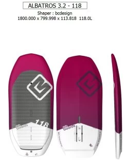 MB Boards Wing Foil Board Albatros 3.2 - Balz Müller Inklusive Boardbag- 78 -Surfen Und Kitesurfen Geschäft 120albatros203.220118