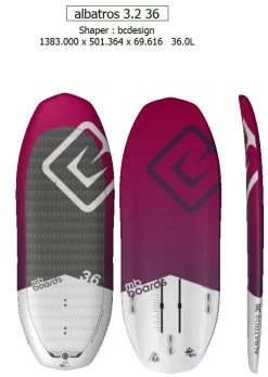 MB Boards Wing Foil Board Albatros 3.2 - Balz Müller Inklusive Boardbag- 78 -Surfen Und Kitesurfen Geschäft 120albatros203.2203620top