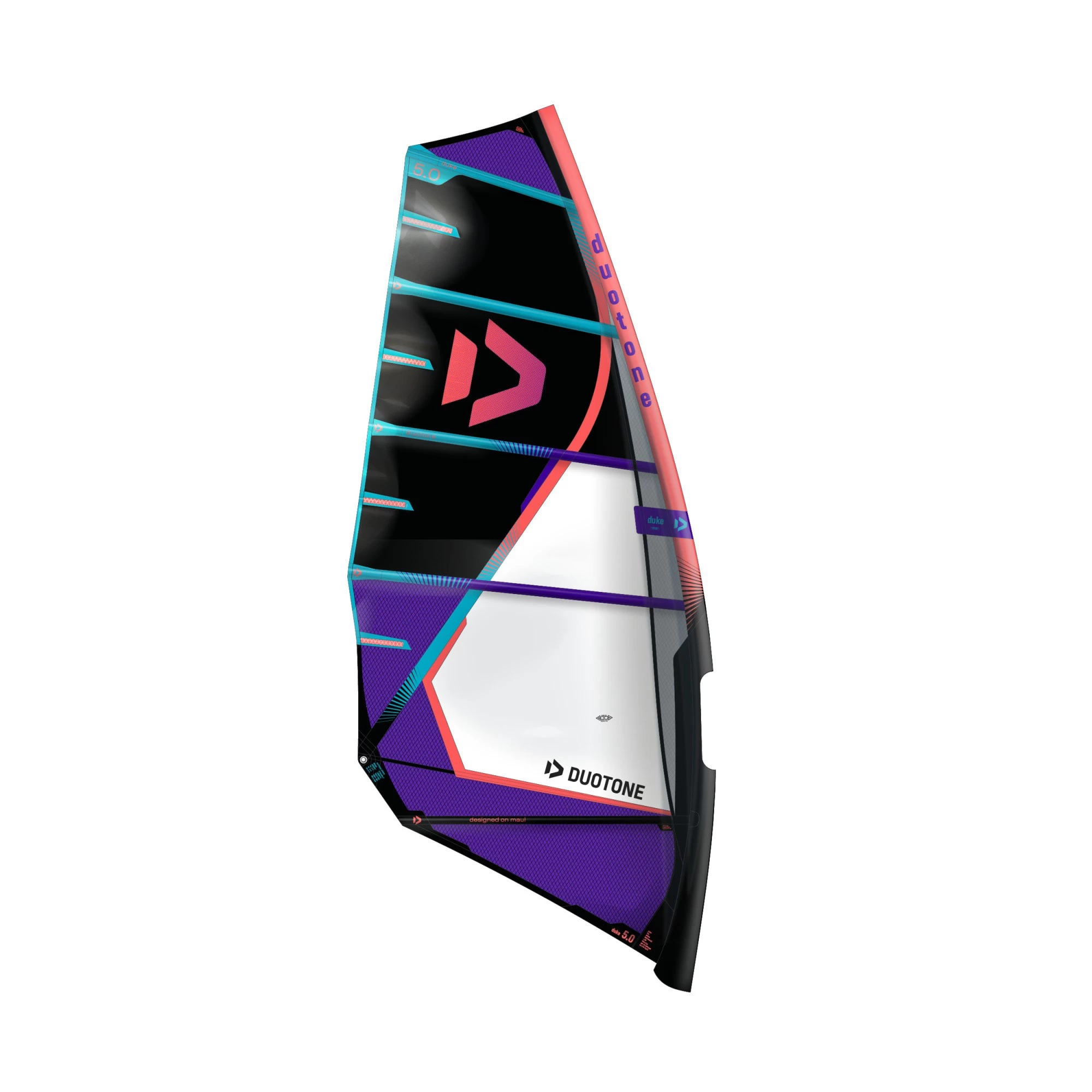 Duotone Windsurf Segel Duke 2023 - C18:black/berry 4.7 1 Duotone Windsurf Segel Duke 2023 - C18:black/berry 4.7