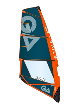 GAASTRA GA-Sails Windsurf Segel Pure 2023 - 4.0C3 ORANGE/ BLUE