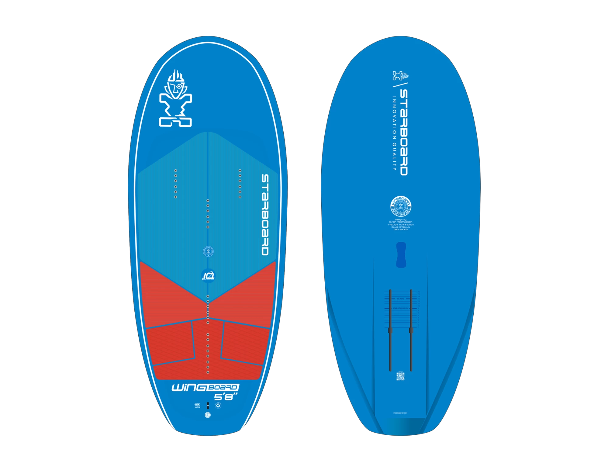 Starboard Wing Foil Board WINGBOARD Lite Tech Blue 2024 - 5.2 X 26 1 Starboard Wing Foil Board WINGBOARD Lite Tech Blue 2024 - 5.2 X 26