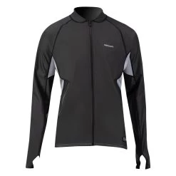 PROLIMIT SUP Kleidung Top Loosefit (PU) Splash Black/grey - 46/xs -Surfen Und Kitesurfen Geschäft 400.14400.010 pl sup top loosefit pu splash black grey front