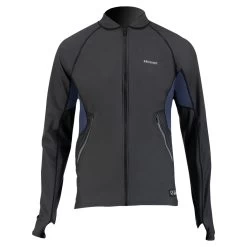 PROLIMIT SUP Kleidung Top Loosefit (PU) Splash Slate/Black - 46/xs -Surfen Und Kitesurfen Geschäft 400.14400.020 sup top loosefit pu splash slate black front