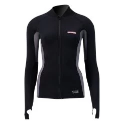 PROLIMIT Wmns SUP Top Convertible Black/Light Grey Damen - 34/XS Black/Light Grey -Surfen Und Kitesurfen Geschäft 400.14705.000 pl wmns sup top convertible black light grey front