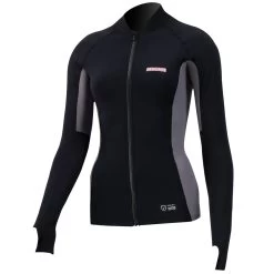 PROLIMIT Wmns SUP Top Convertible Black/Light Grey Damen - 34/XS Black/Light Grey -Surfen Und Kitesurfen Geschäft 400.14705.000 wmns sup top convertible black light grey 1