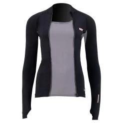 PROLIMIT Wmns SUP Top Convertible Black/Light Grey Damen - 34/XS Black/Light Grey -Surfen Und Kitesurfen Geschäft 400.14705.000 wmns sup top convertible black light grey open front