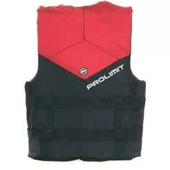 PROLIMIT Auftriebsweste Nylon 3-Buckle Black/Red 2023 - XXS 14 PROLIMIT Auftriebsweste Nylon 3-Buckle Black/Red 2023 - XXS -Surfen Und Kitesurfen Geschäft 402.53260.020 nylon 3 buckle skivest red back