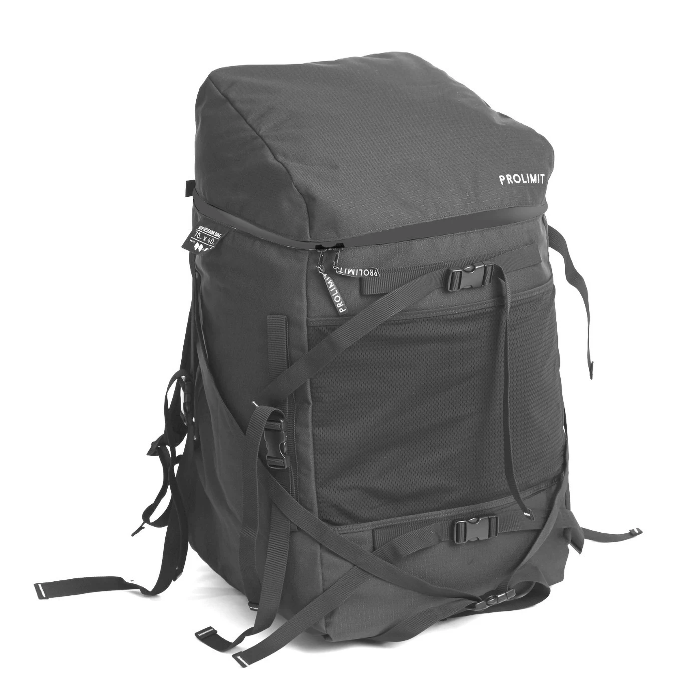 PROLIMIT Kite Session Bag Grey/White - 70 X 40 Grey/White 1 PROLIMIT Kite Session Bag Grey/White - 70 X 40 Grey/White