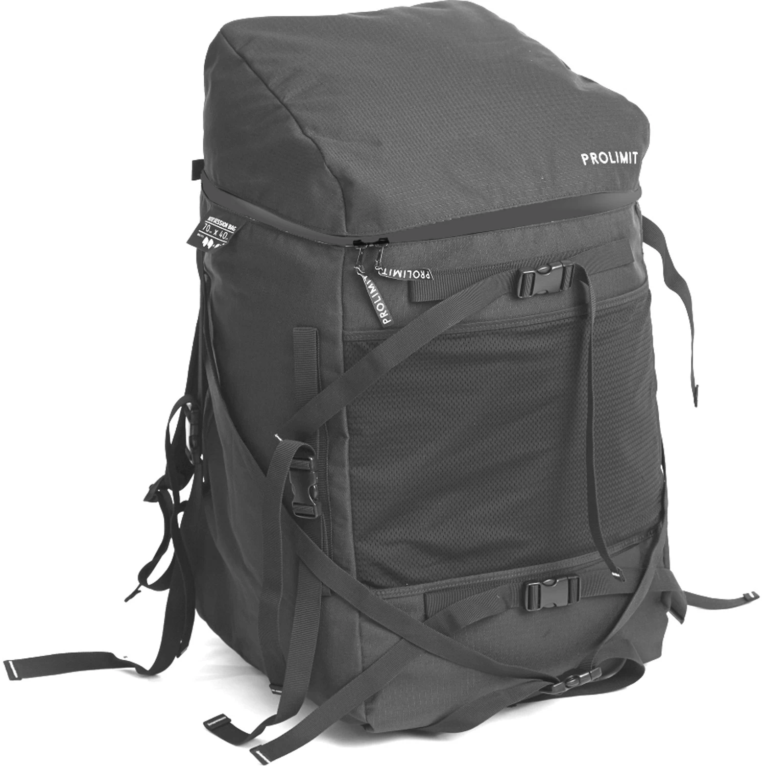 PROLIMIT Kite Session Bag Grey/White - 70 X 40 Grey/White 2 PROLIMIT Kite Session Bag Grey/White - 70 X 40 Grey/White - Image 2