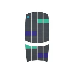 Duotone Kitesurf Traction Pad Team Front (Mini) - Surfboards 2024 - C54:dark-grey/violet 3mm
