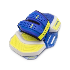 Duotone Kitesurf Bindung Entity Ergo Twintips 2024 - Blue-lime L