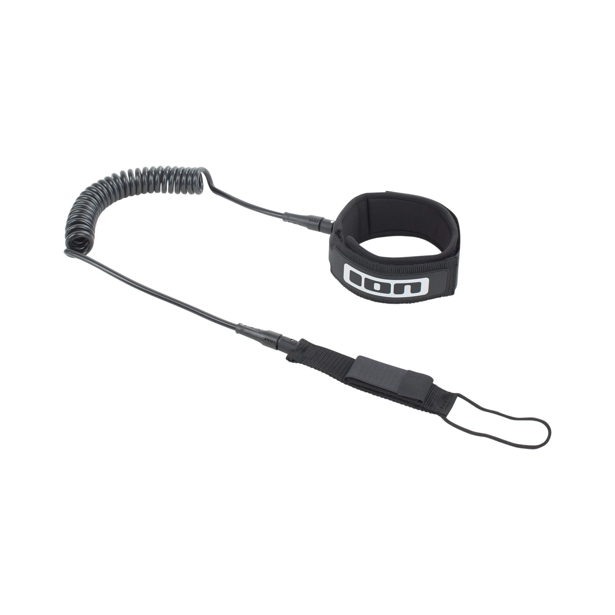 ION SUP_Core Leash Coiled_kneestrap - Olive 10' 1 ION SUP_Core Leash Coiled_kneestrap - Olive 10'