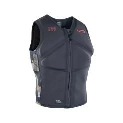 ION Prallschutz Weste Vector Vest Core Front Zip 2023 - 210 Grey-camo 46/XS