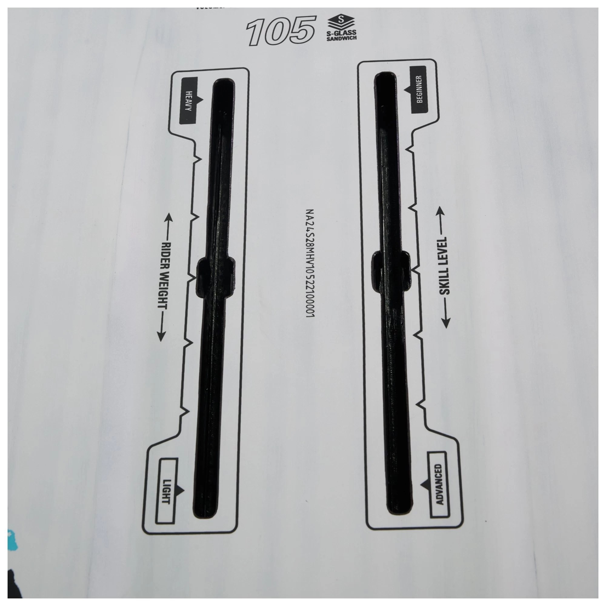 Naish Windsurf Foil Board Hover Micro 2024 - 105 Multicolor 4 Naish Windsurf Foil Board Hover Micro 2024 - 105 Multicolor - Image 4
