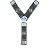 I99 Windsurf & Wing Fußschlaufe VEE Set Superlight Straps - White/blue