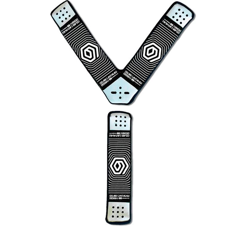 I99 Windsurf & Wing Fußschlaufe VEE Set Superlight Straps - White/blue 1 I99 Windsurf & Wing Fußschlaufe VEE Set Superlight Straps - White/blue