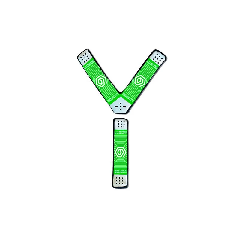 I99 Windsurf & Wing Fußschlaufe VEE Set Superlight Straps - White/blue 2 I99 Windsurf & Wing Fußschlaufe VEE Set Superlight Straps - White/blue - Image 2