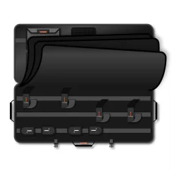 Unifiber Blackline Hydrofoil Bag 2024 - 110 X 45cm -Surfen Und Kitesurfen Geschäft blackline hydrofoil bag detail2