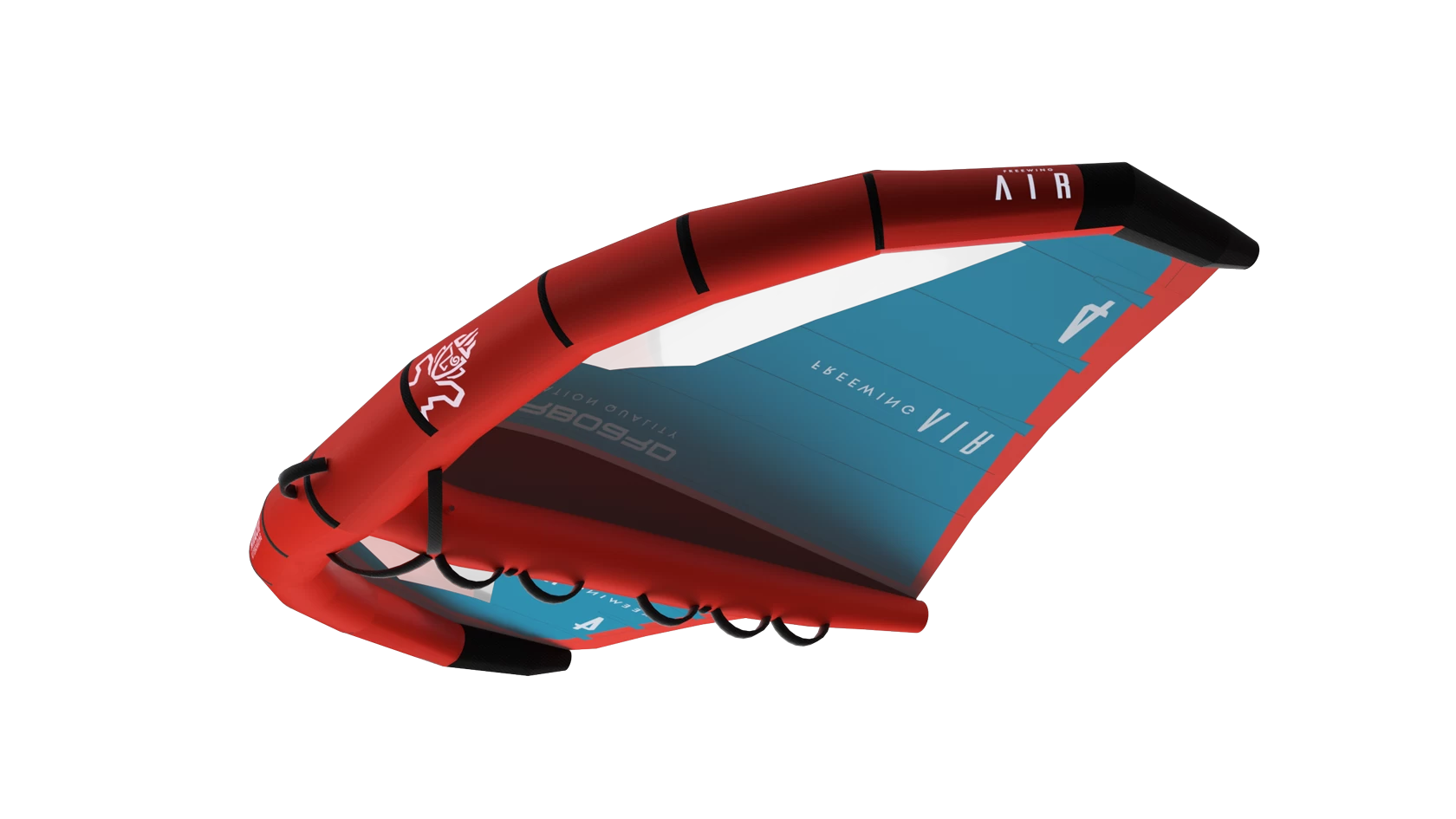 Starboard Foil Wing FreeWing Air V2 Teal & Red 2022 - 5m Teal & Red 3 Starboard Foil Wing FreeWing Air V2 Teal & Red 2022 - 5m Teal & Red - Image 3