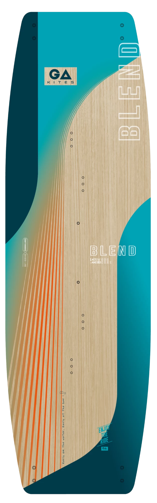 GAASTRA GA Kite Board Set Blend 2024 - 143x43 (Board Only) 5 GAASTRA GA Kite Board Set Blend 2024 - 143x43 (Board Only) - Image 5