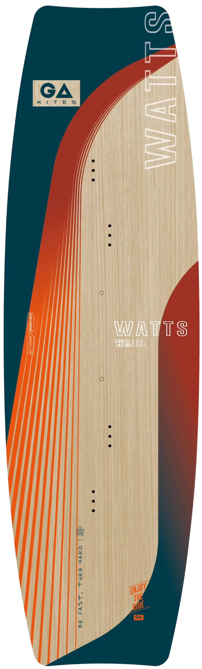 GAASTRA GA-Kiteboard Watts 2023 - 135x40 (Board Only)