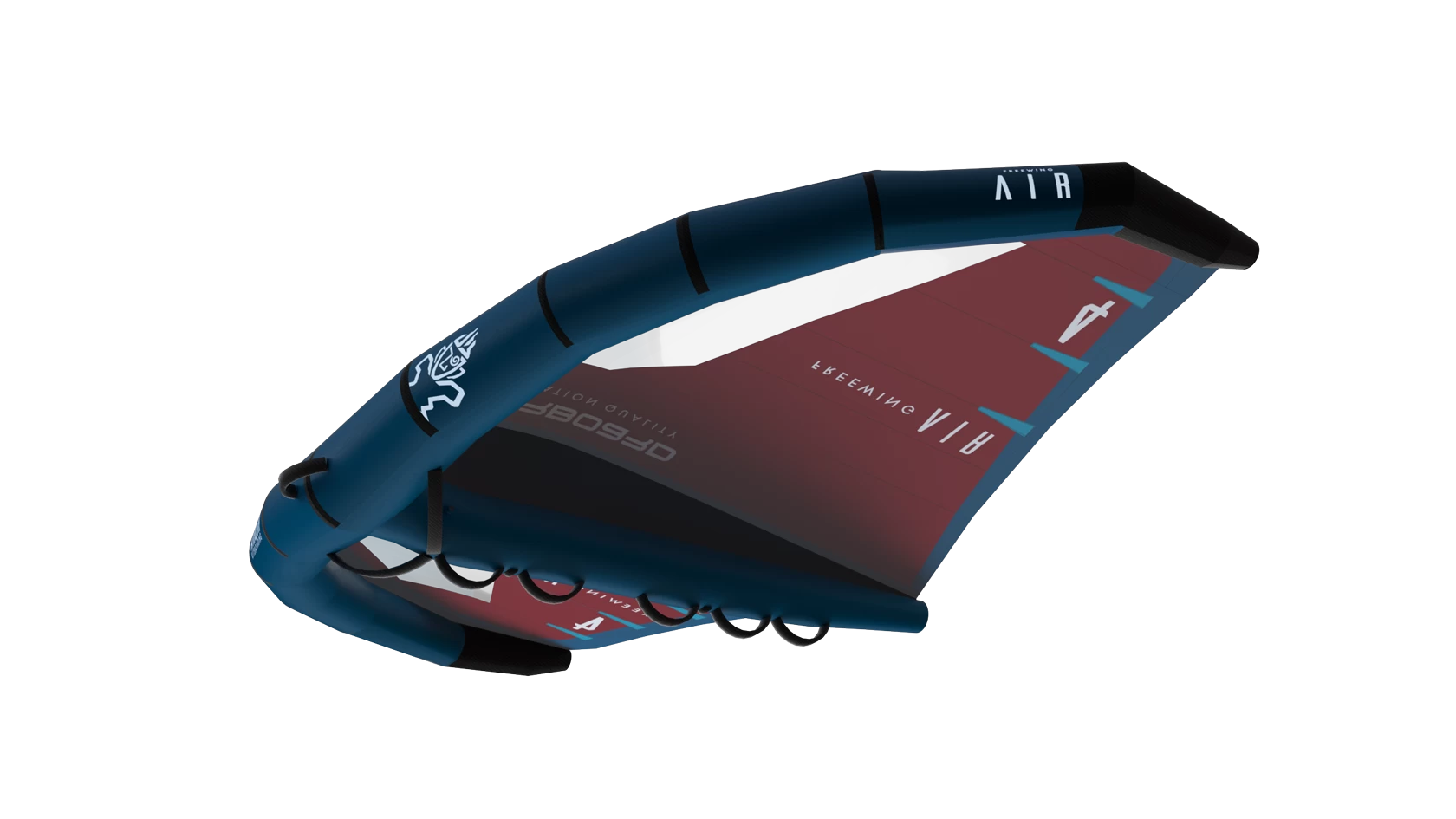 Starboard Foil Wing FreeWing Air V2 Red & Dark Teal 2022 - 6m Red & Dark Teal 2 Starboard Foil Wing FreeWing Air V2 Red & Dark Teal 2022 - 6m Red & Dark Teal - Image 2