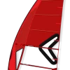 Severne Windsurf Foil Segel IQ HGO Red 2021 - 10.0 Red