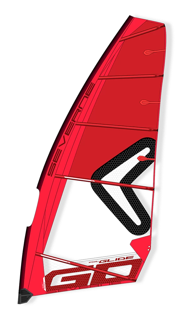 Severne Windsurf Foil Segel IQ FGO Red 2024 - 5.0 Red 1 Severne Windsurf Foil Segel IQ FGO Red 2024 - 5.0 Red