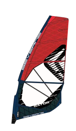 SEVERNE Windsurf Segel GATOR White/blue 2023 - 4.0 White/blue