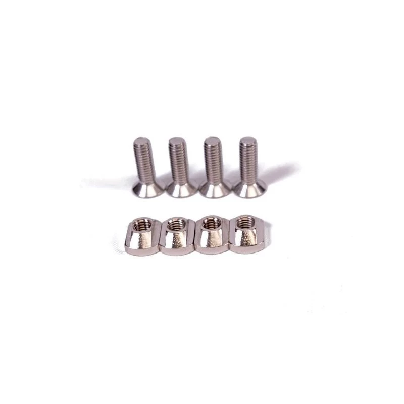 AXIS Stainless Steel Screw & Slider Set (4x) - 1 AXIS Stainless Steel Screw & Slider Set (4x) -