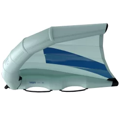 VAYU Foil Wing AURA Green/Blue 2023 - 2,8 -Surfen Und Kitesurfen Geschäft vayu aura green blue foil wing surf freeride 06