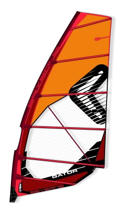 SEVERNE Windsurf Segel GATOR Orange 2024 - 3.7 Orange